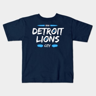 DETROIT LIONS SINCE 1930 Kids T-Shirt